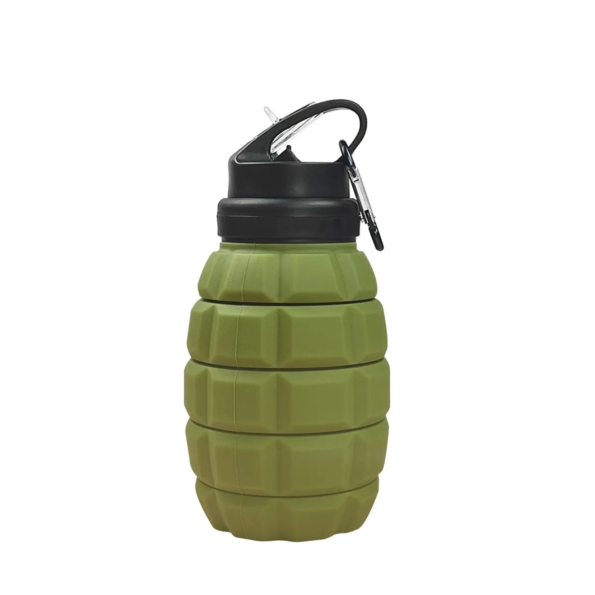 Grenade-Shaped Foldable Water Bottle 2