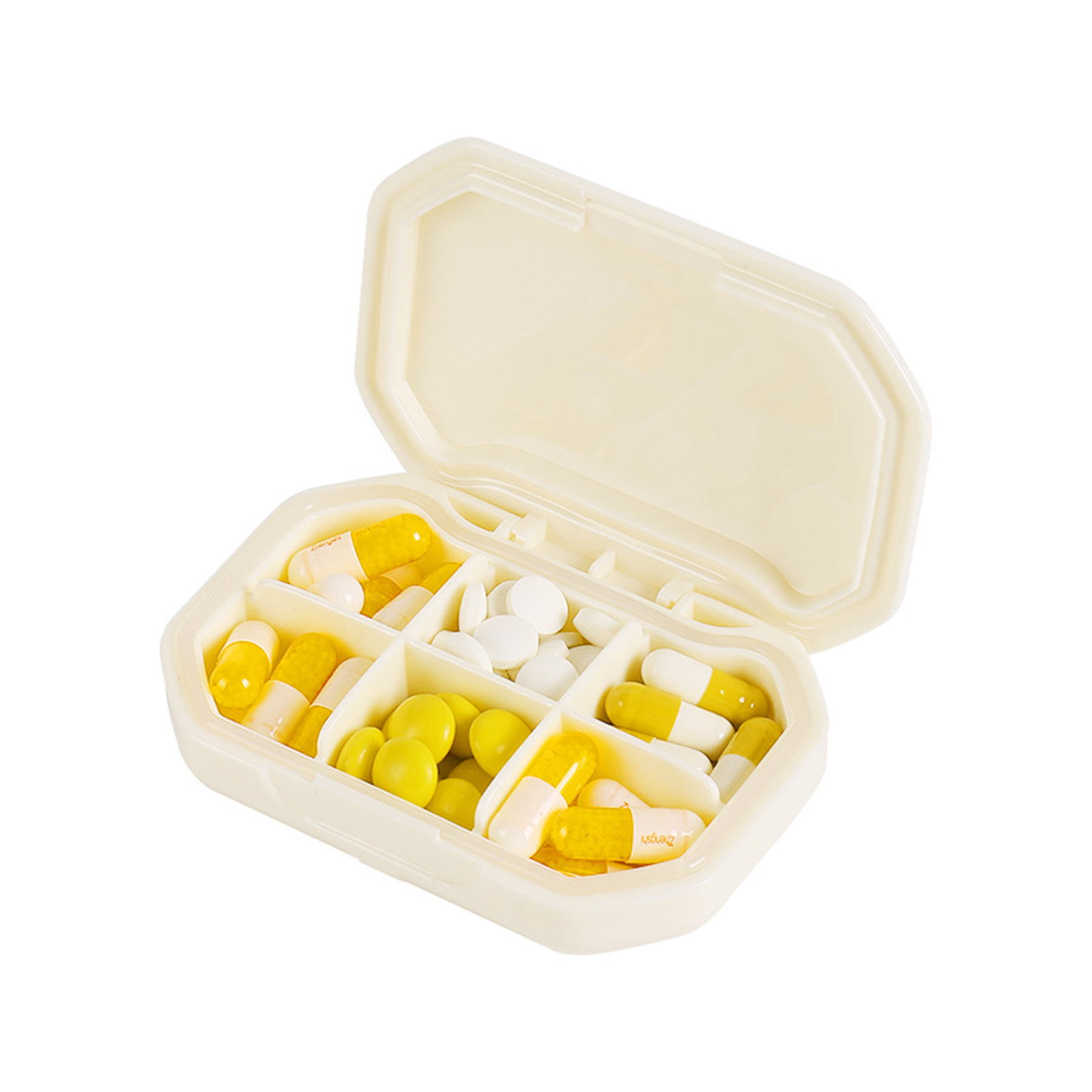 Travel Pill Case Medicine and Vitamin Organizer 2