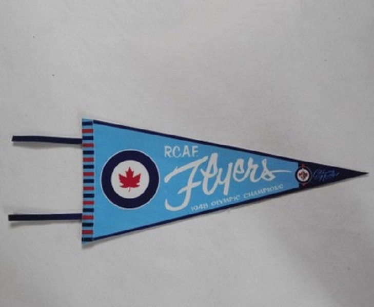 Full Color Imprint Premium Felt Pennant 4