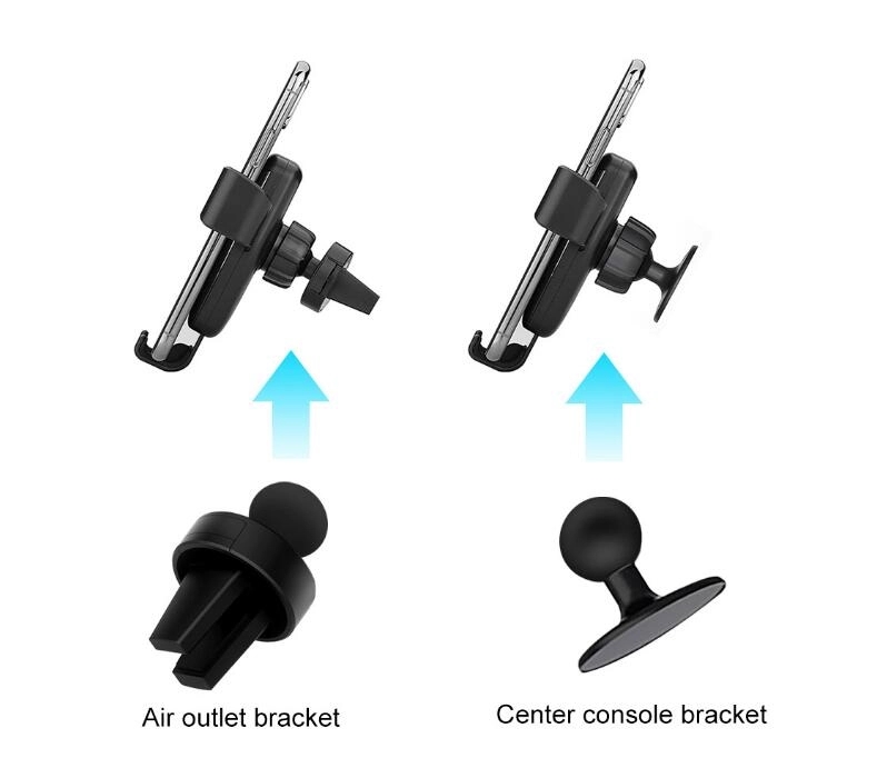 Auto Vent/Dashboard 10W Wireless Charger and Phone Holder 3