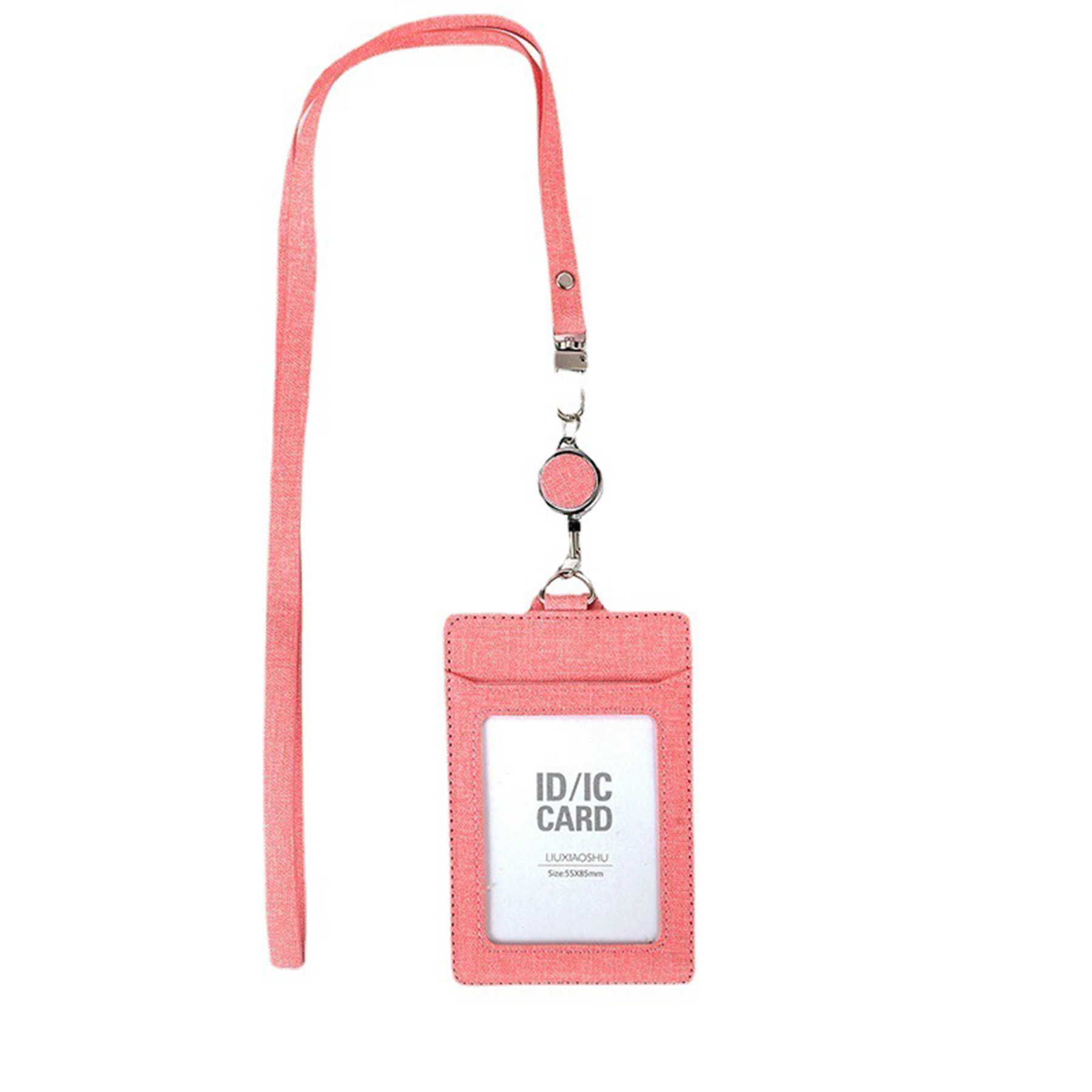 Leather Badge Holder With Lanyard 4