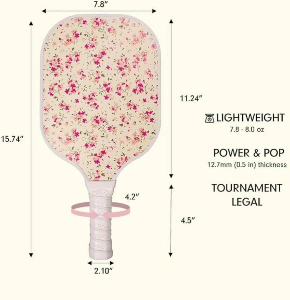 Premium Wooden pickleball racket set 2