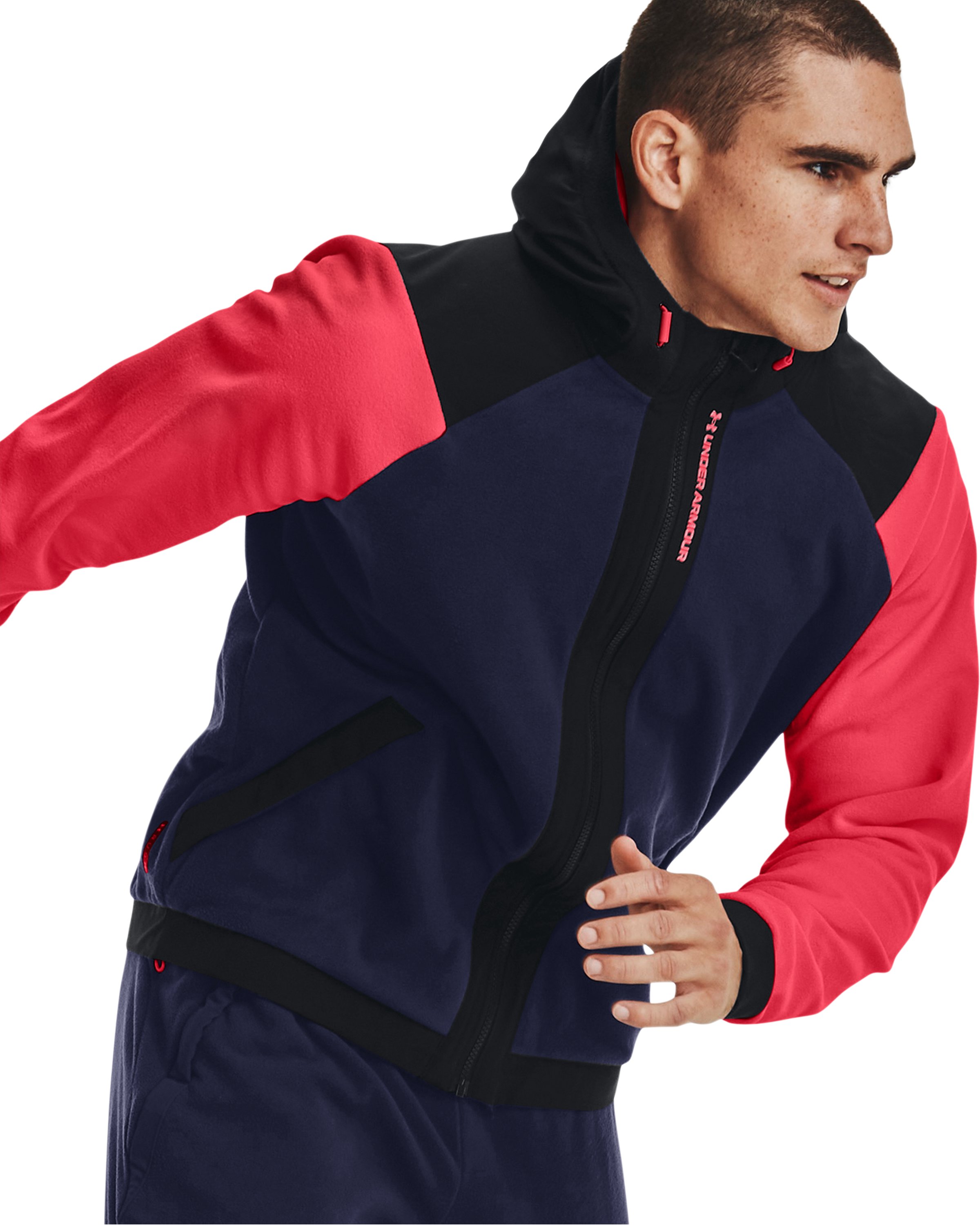 UA RUSH Fleece Men's Full-Zip Hoodie 2