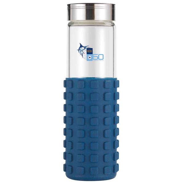 20 oz Silicone Grip Square Bottle 27