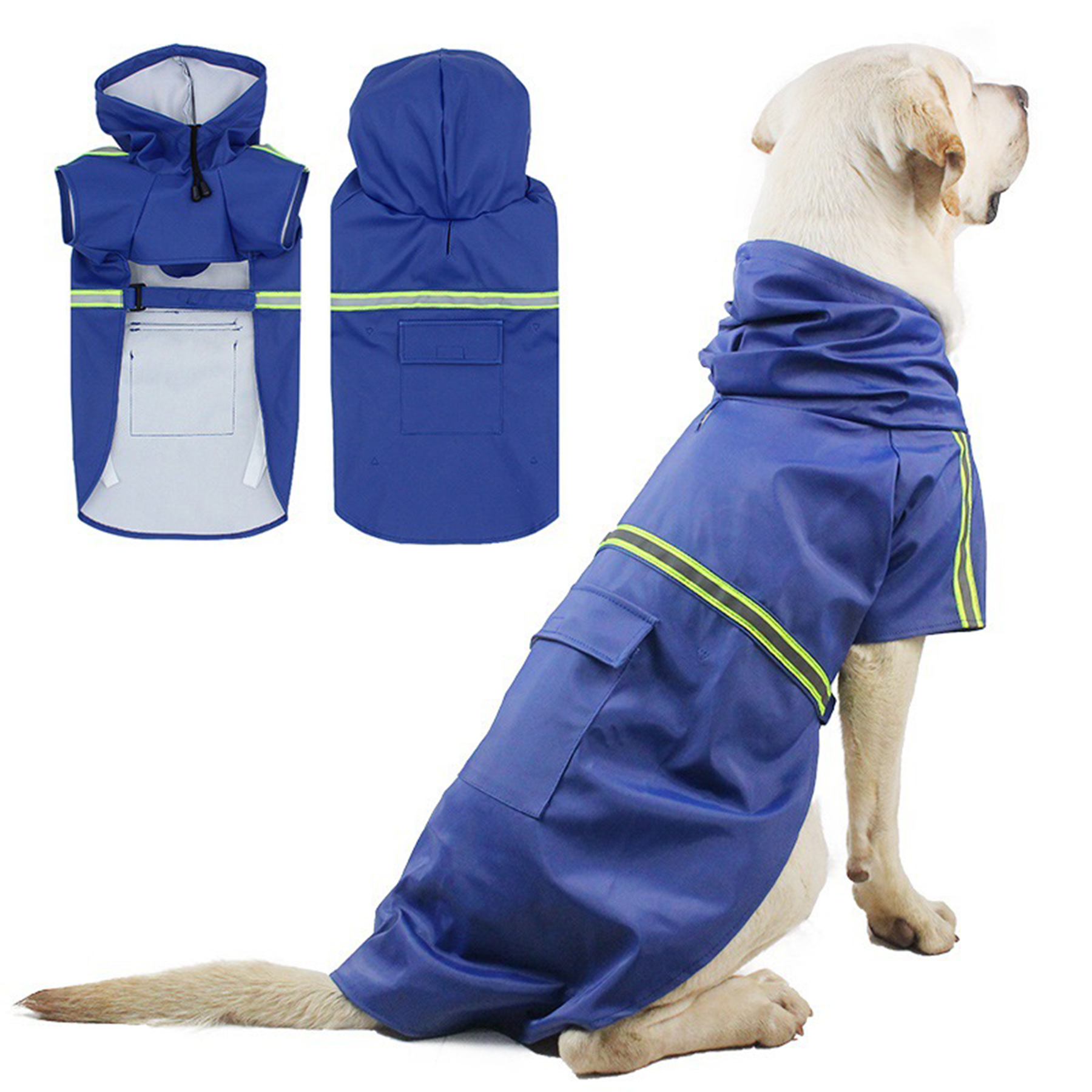 Pet Raincoat - M 3
