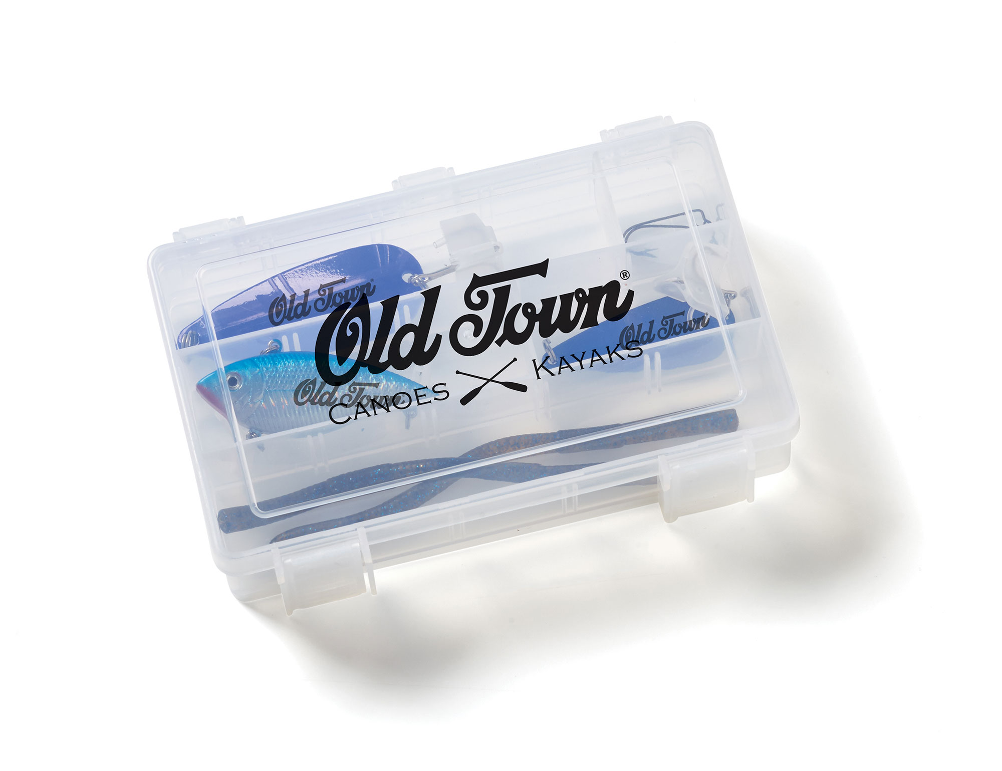 Fishing Tackle Box - Blue Components