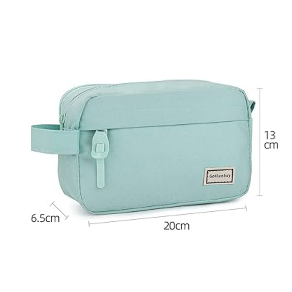 2.5L Cosmetic Organizer Bag W/ Zipper Closure 5