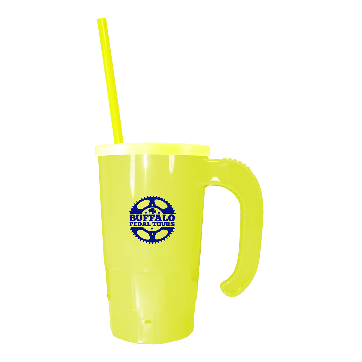 20 oz. Stackable Beer Stein/Straw/Lid Set 3