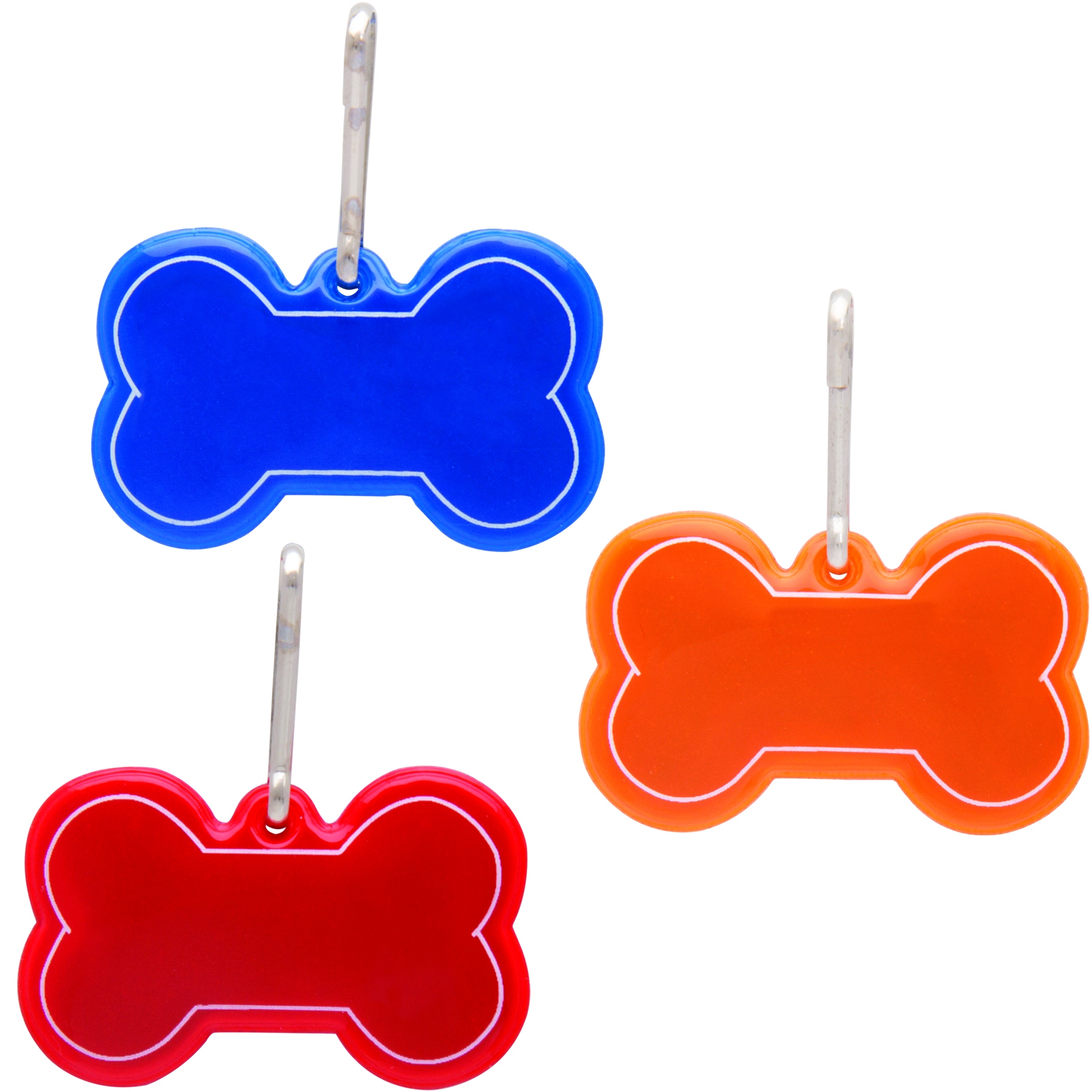 Dog Bone Reflective Collar Tag 5