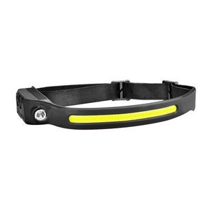 Round Turbo Shaped Rechargeable Head Flashlight 10