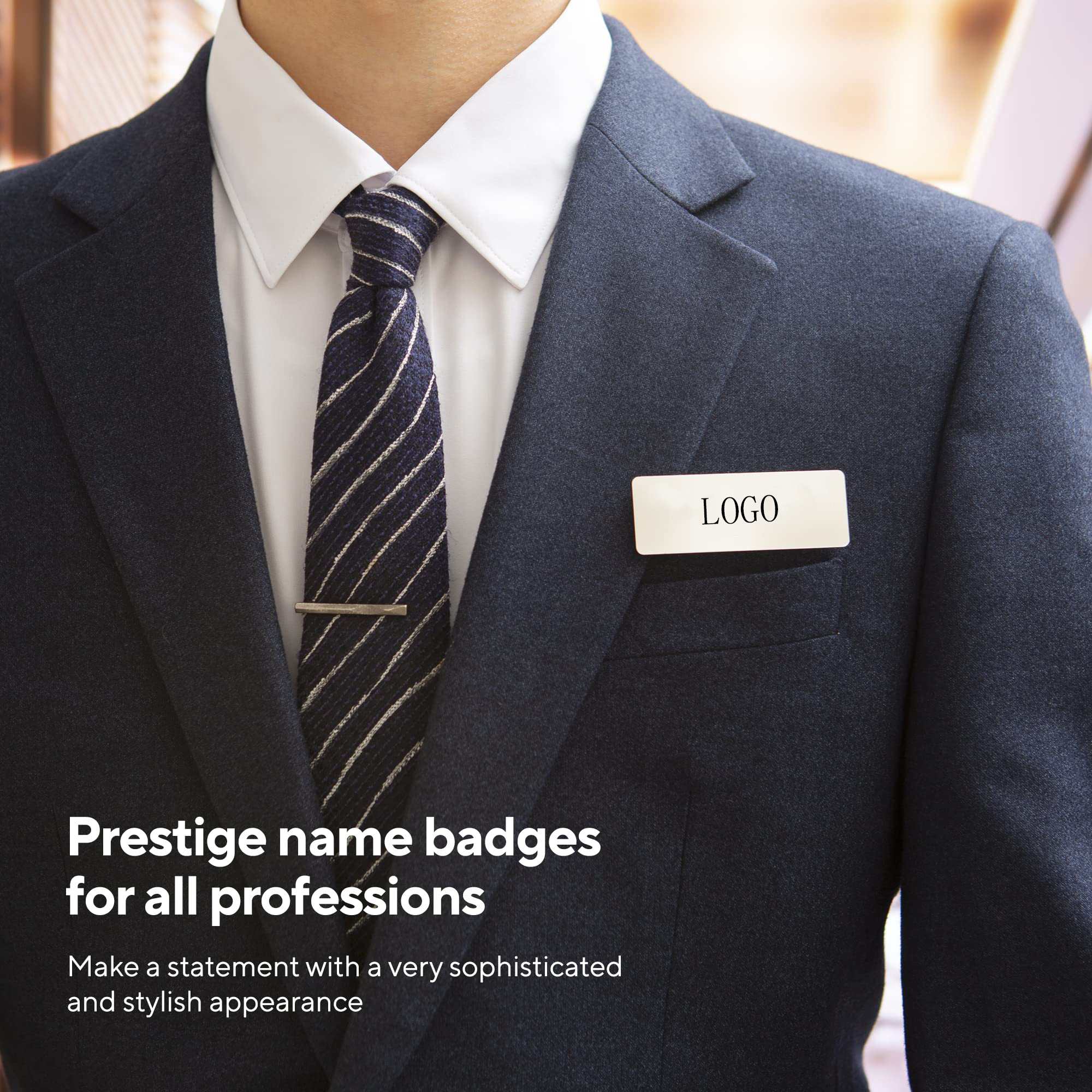 Durable Metal Name Badge 4