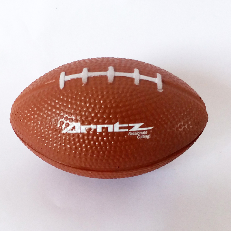 Rugby Reliever Squeezing Ball--3.4" x 2.2" 2