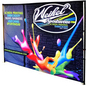 15x7 Tent Back Wall Single Sided Full Color Dye Sub 2