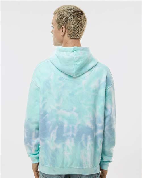 Unisex Tie-Dyed Hooded Sweatshirt - 8777 56