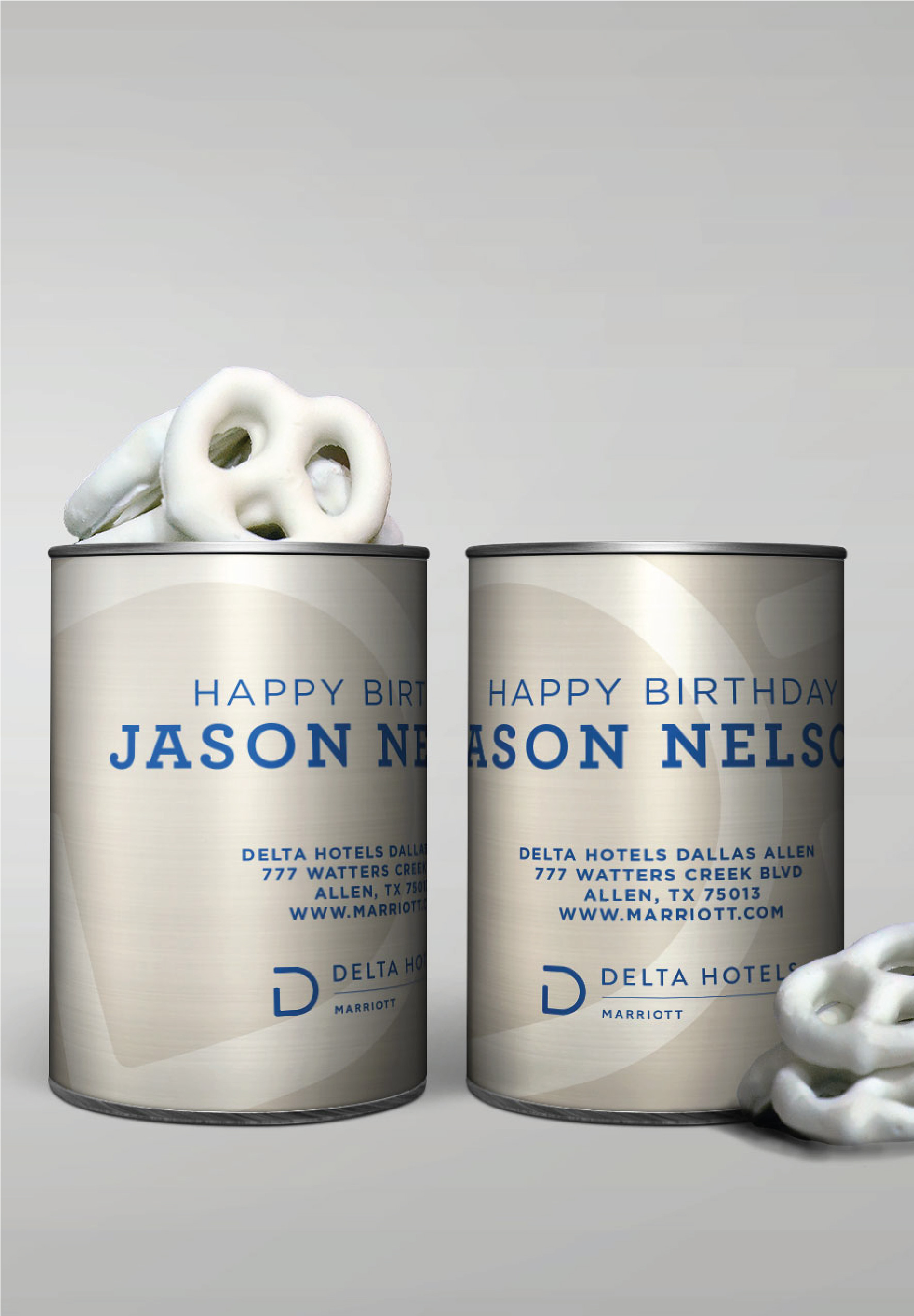 4" Custom Confection Canister 1