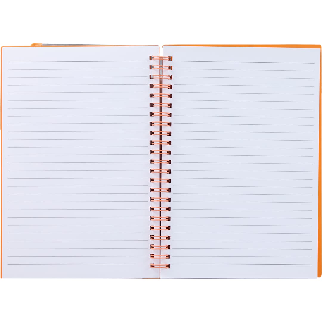 5.5" x 8.5" Spiral Notebook with Clear Pocket 119