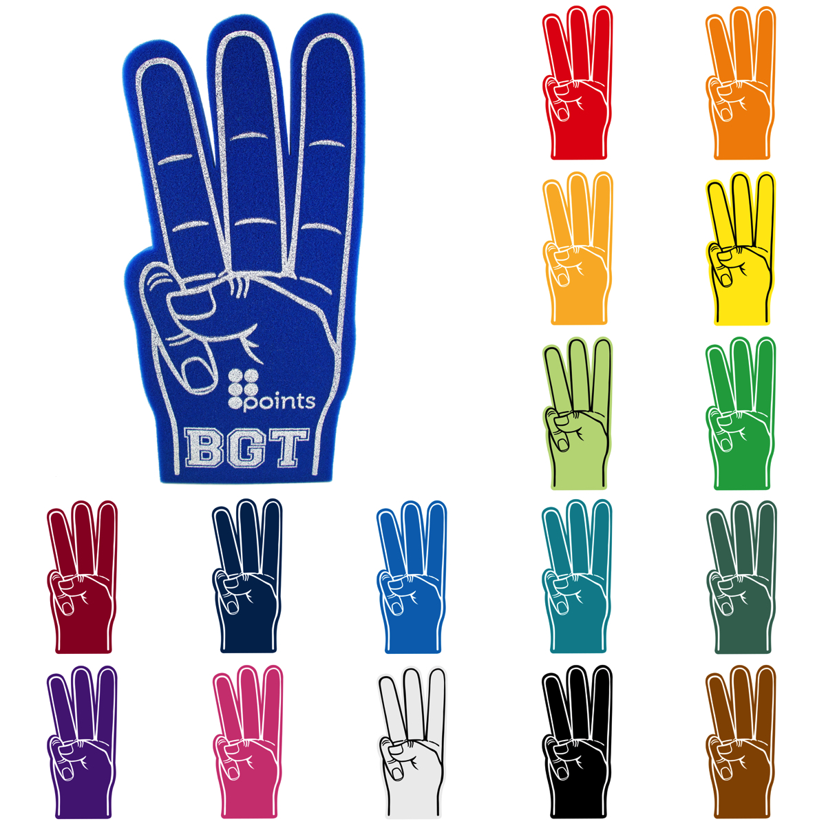 3 Fingered Hand Mitt 16