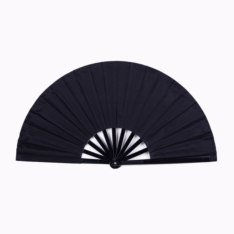 Portable Plastic Kungfu Dancing Fan Full Color 5