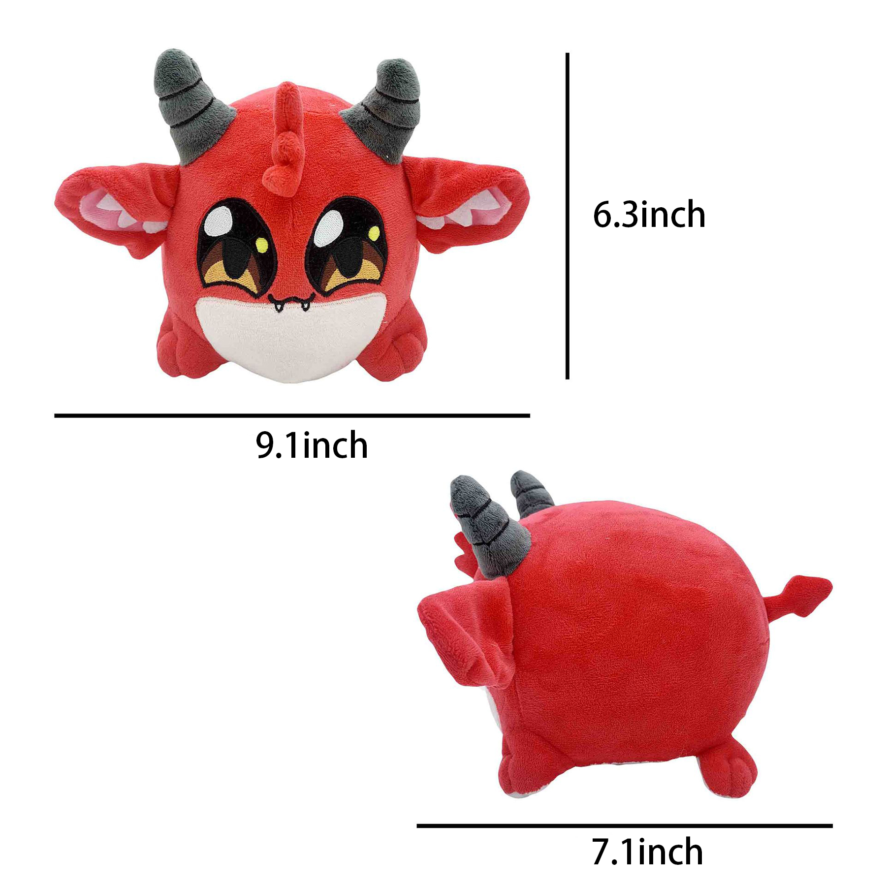 Soft Cotton 9 inch Halloween Cat Plush Stuffed Animals Toys 5