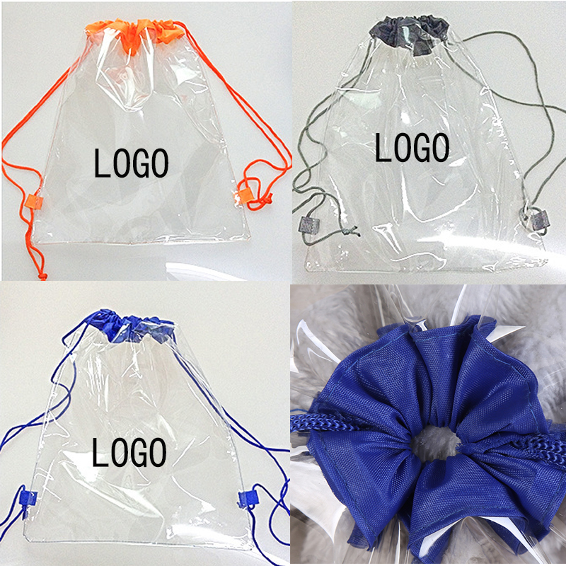 PVC Clear Drawstring Backpack 2