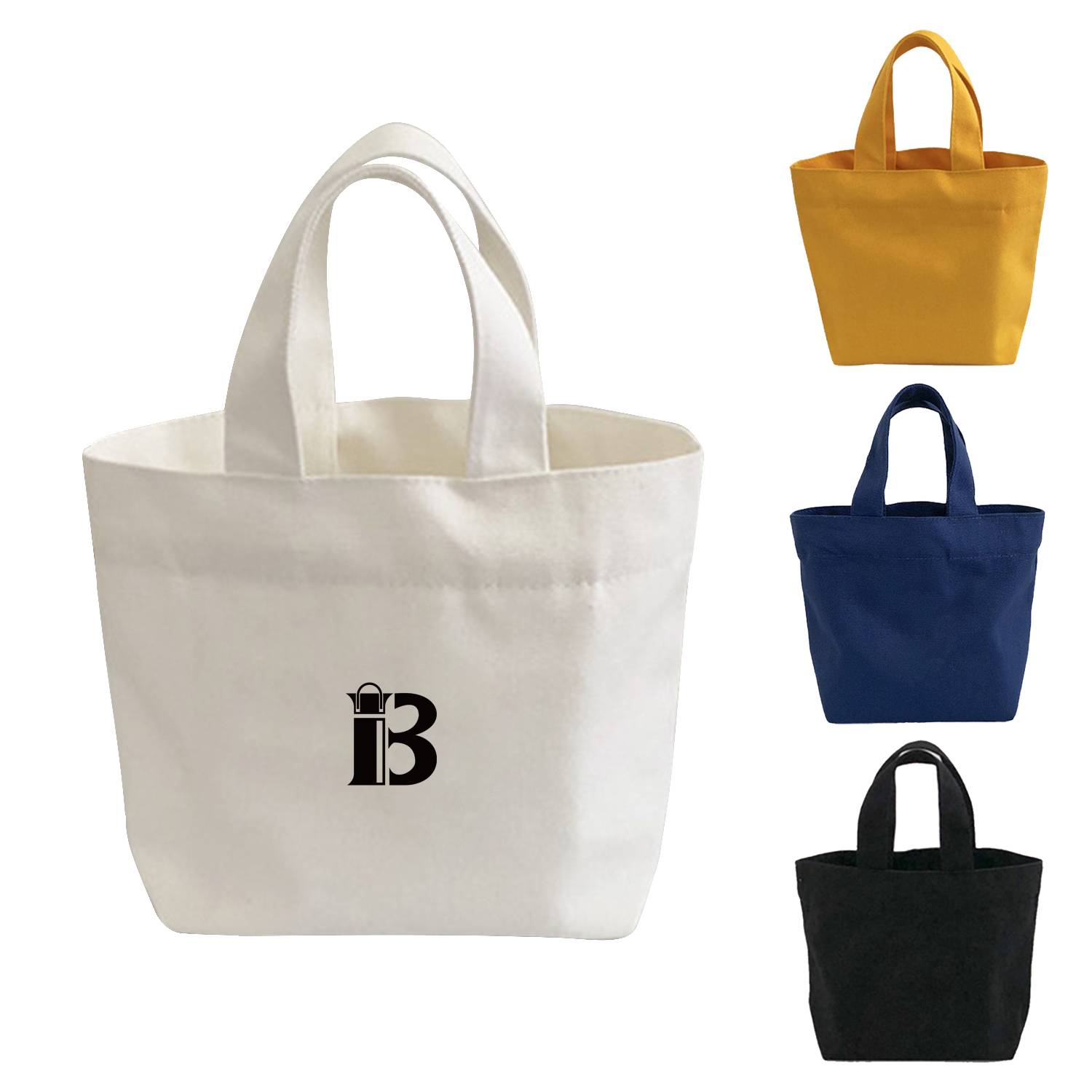 Canvas Shopping Gift Storage Packaging Handheld Bag, custom tote bag with logo imprint 8