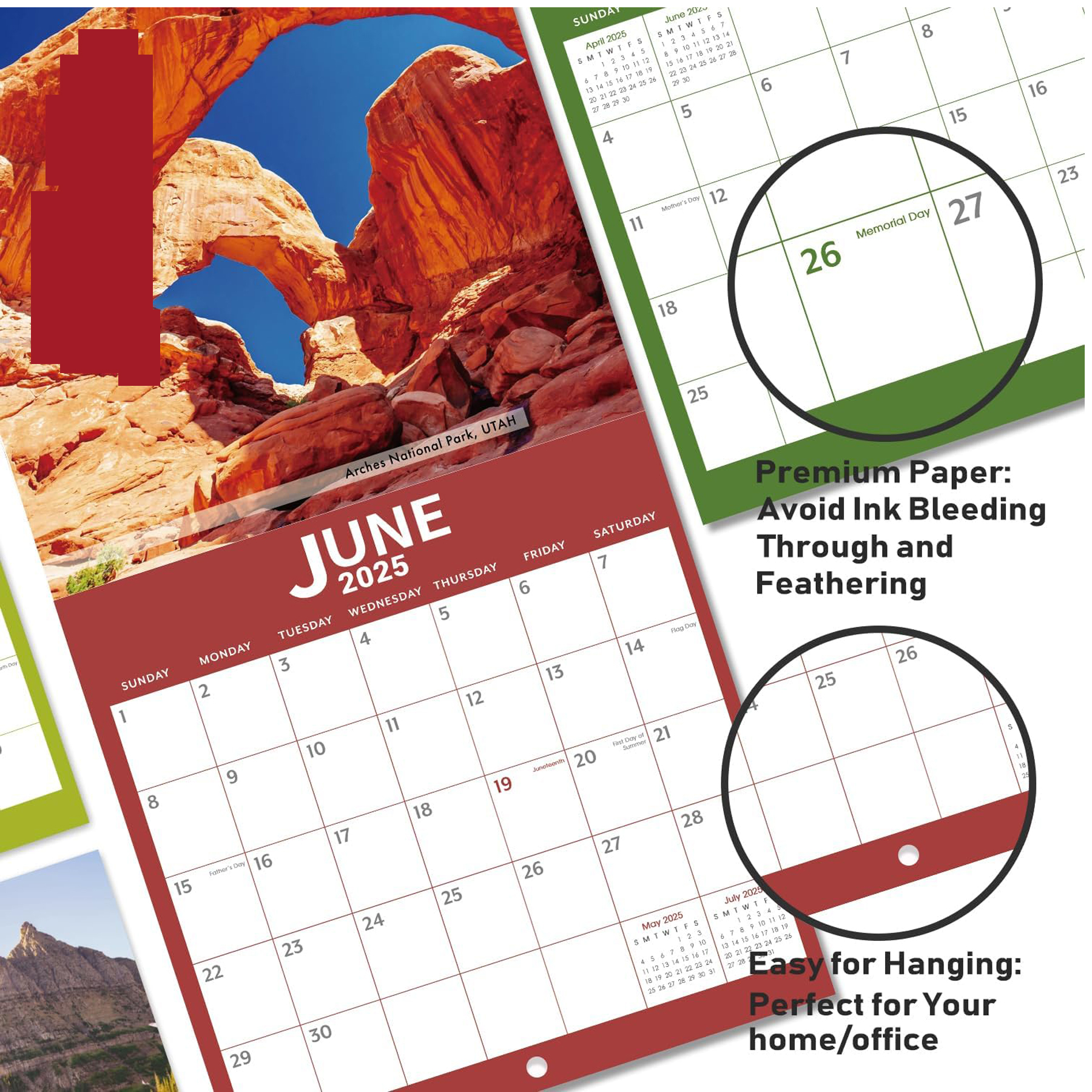 2025 Custom Wall Calendar for Planning and Organizing 6