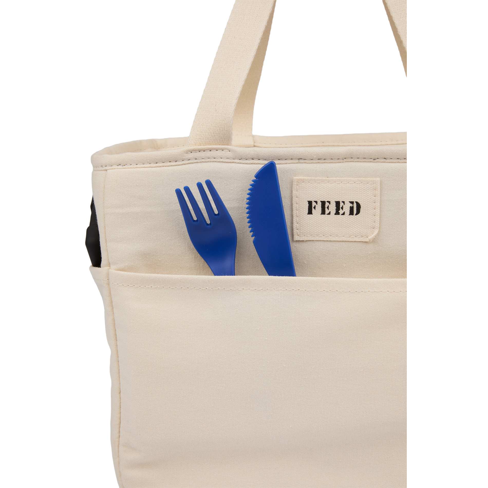 FEED Organic Cotton 9 Can Lunch Cooler 38