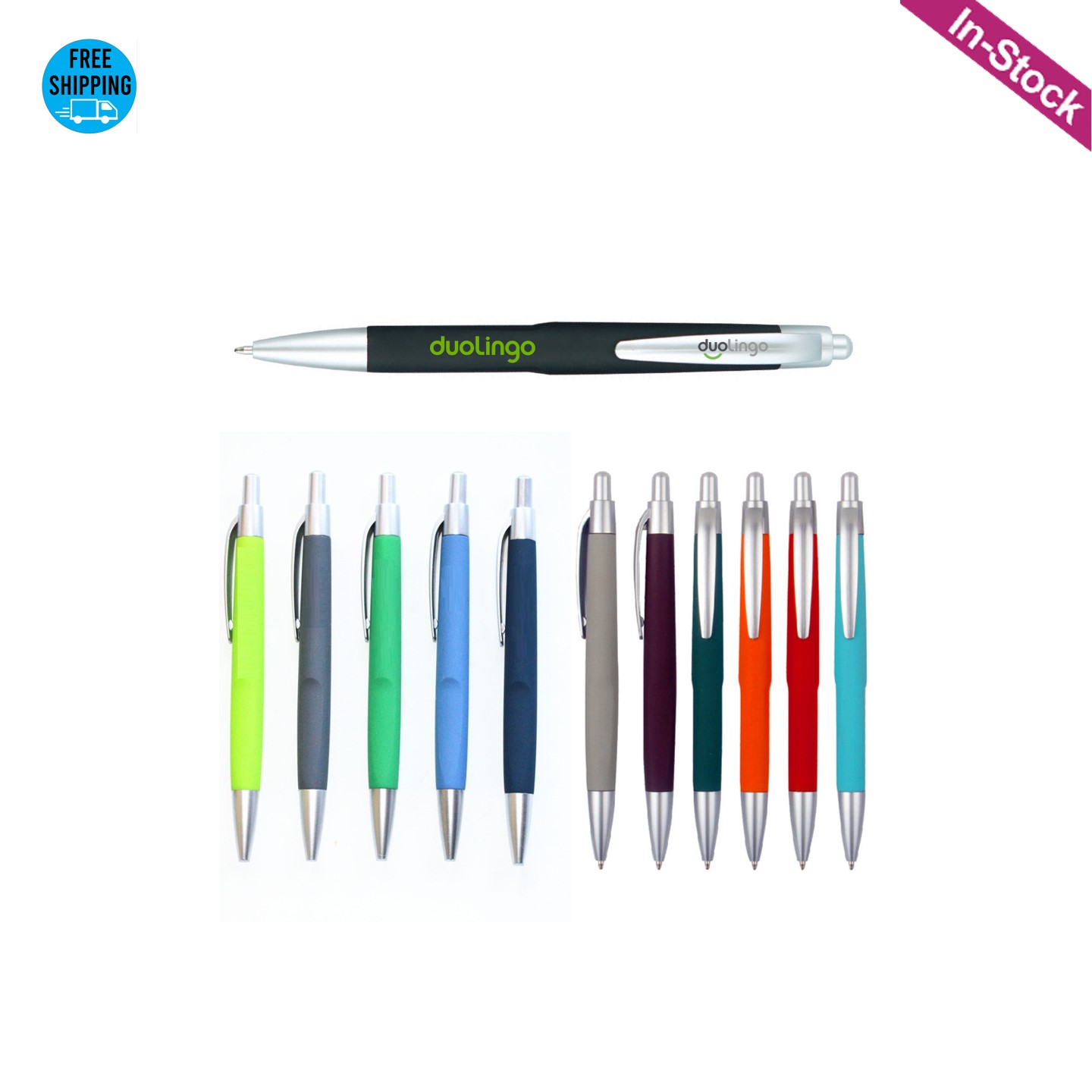 Plastic Soft Touch Pen 6