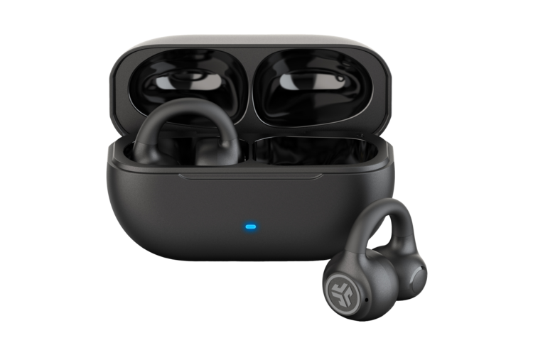 JLab Flex Open Wireless Earbuds - Black 1