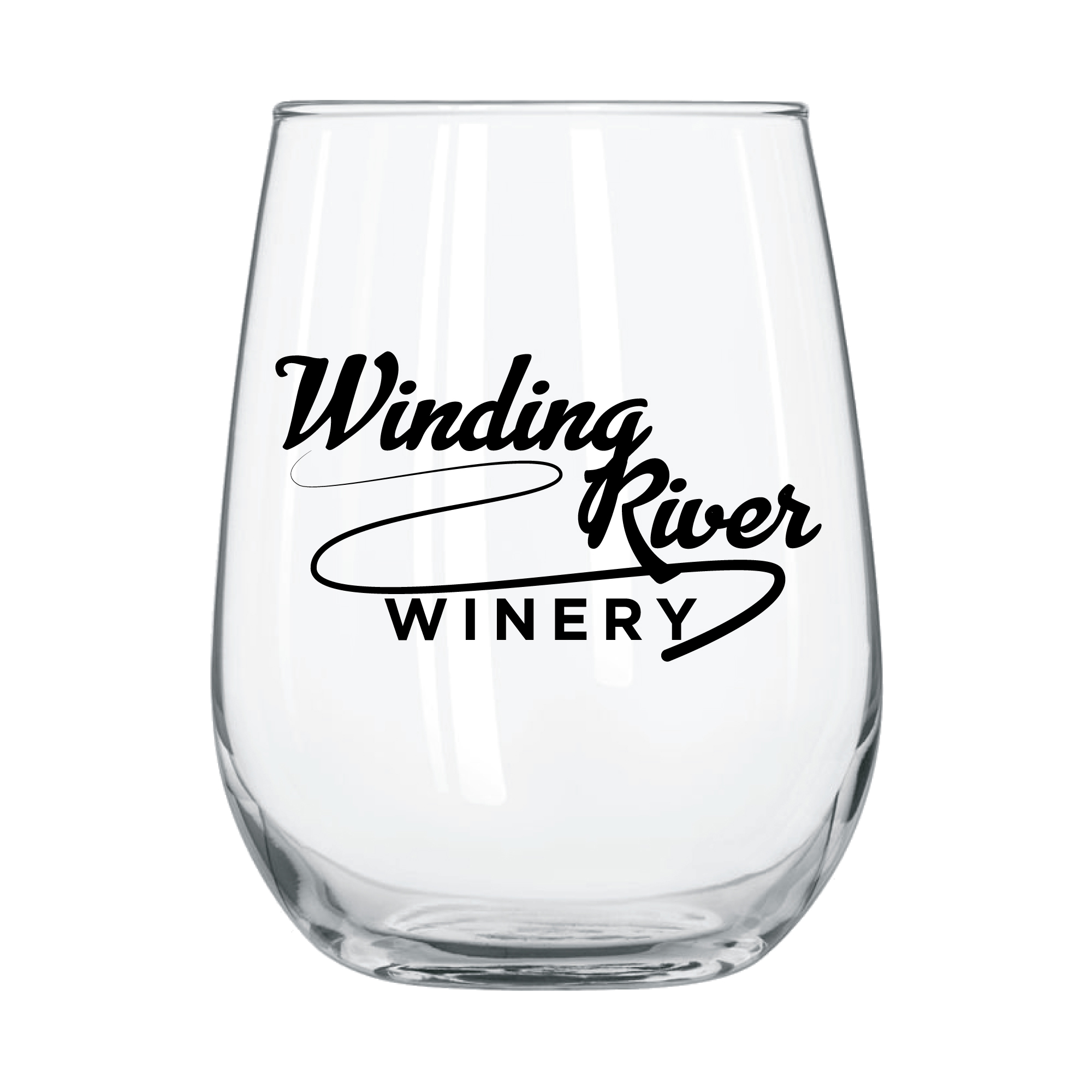 17 oz Stemless Wine Glass