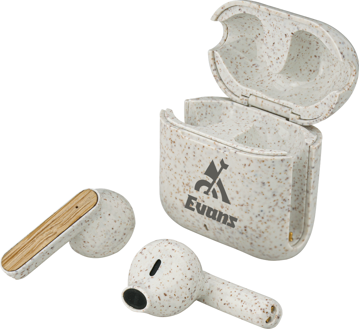 EarthTrendz™ Wheat Straw & Bamboo Earbuds & Case 19