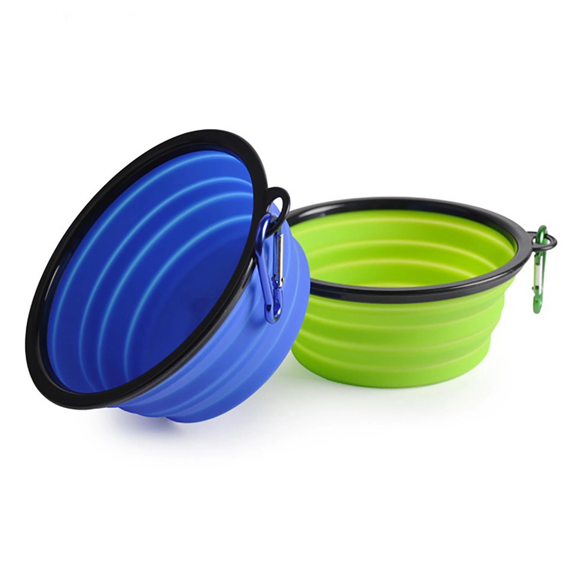 Collapsible Pet Bowl with Carabiner 1