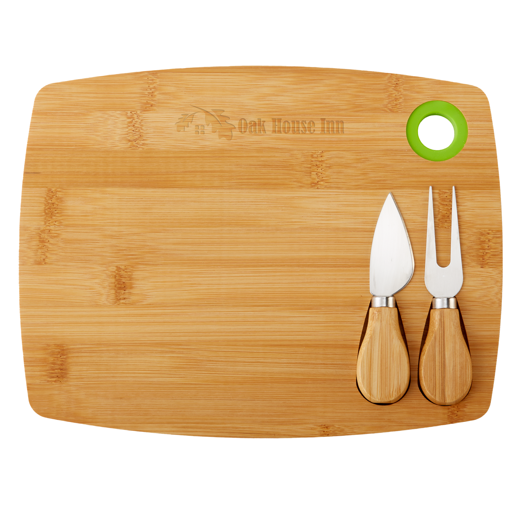 3 Piece Bamboo Cheese Board Set 7