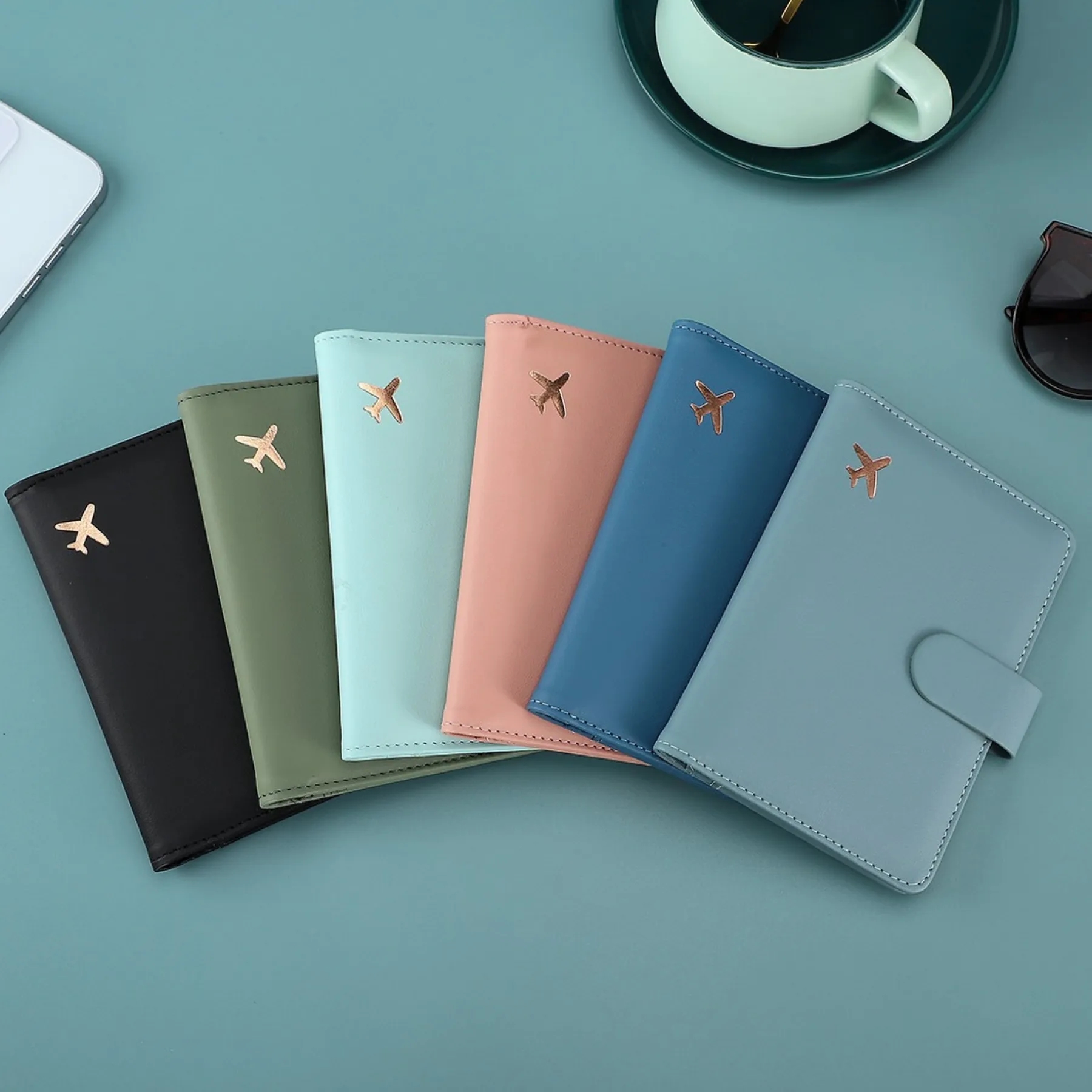 Premium Leather Passport Holder Covers Case 3