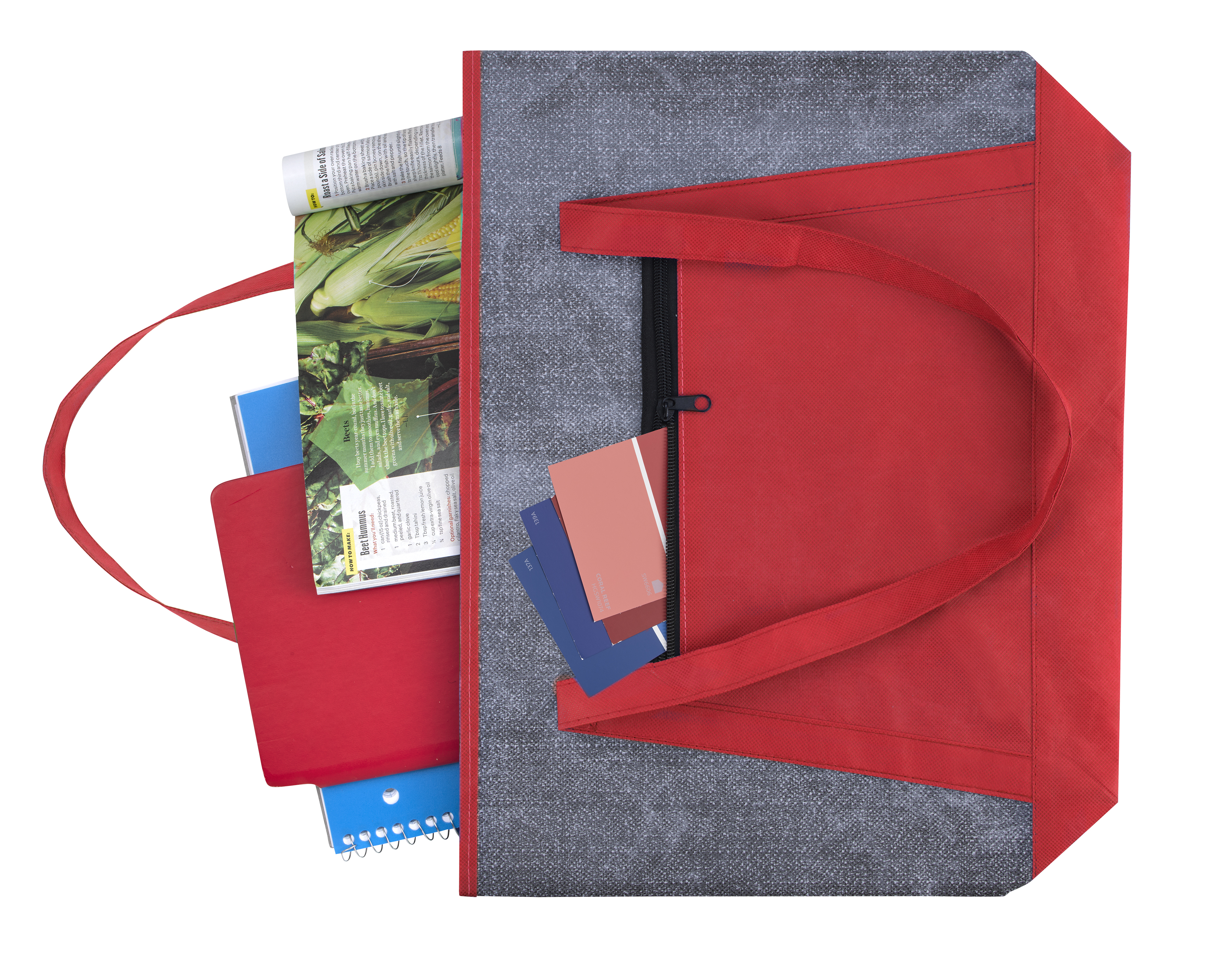 Good Value™ Heathered RPET Non-Woven Tote 11