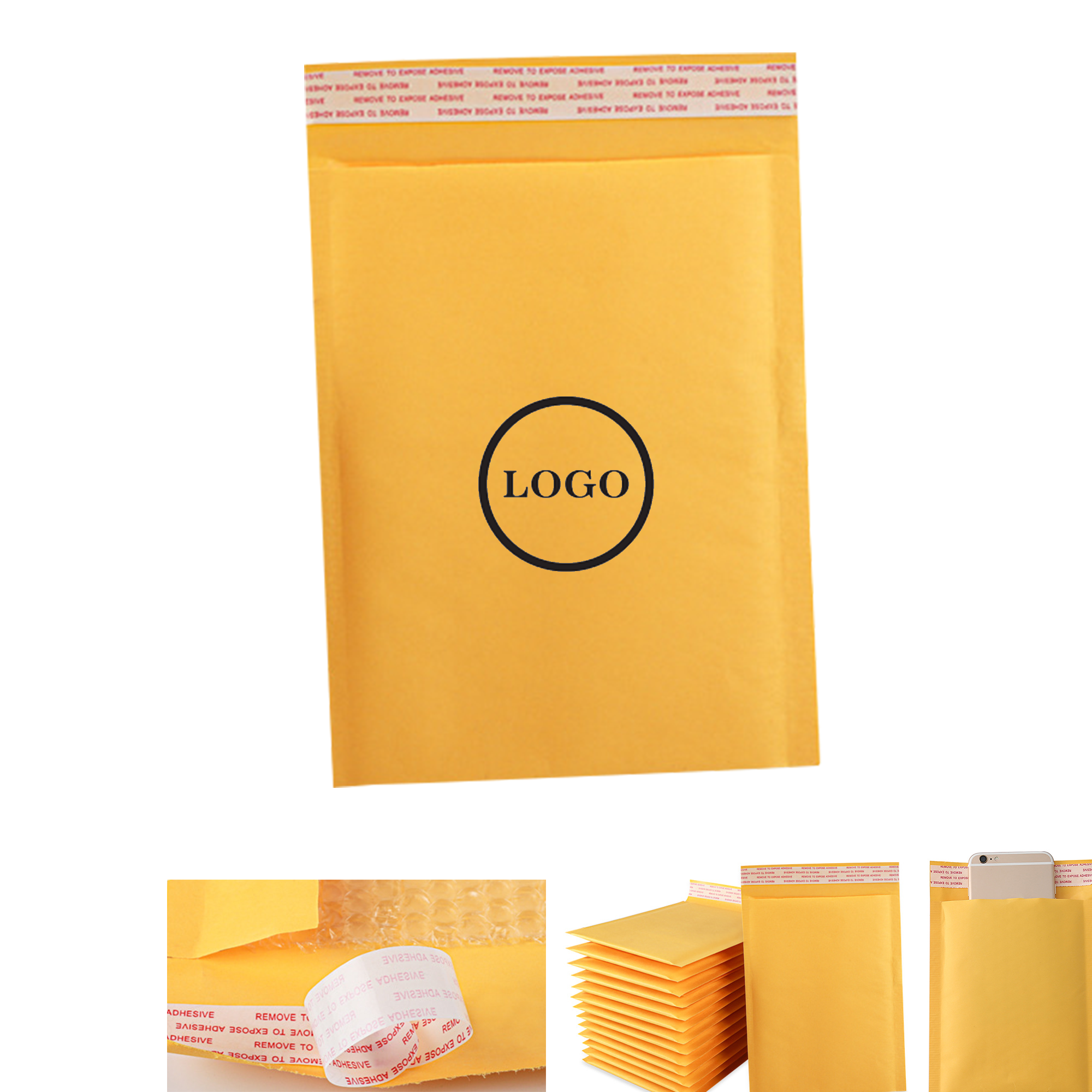 Custom Kraft Bubble Mailers/Packaging Envelope 1