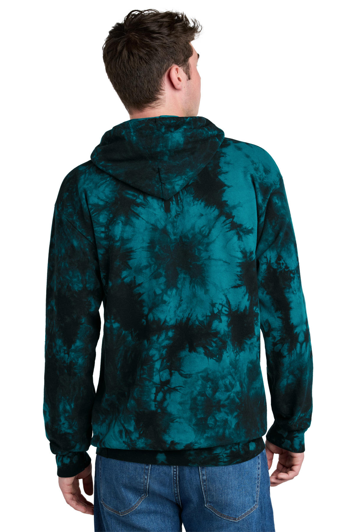 Port & Co Crystal Tie-Dye Pullover Hoodie PC144 34