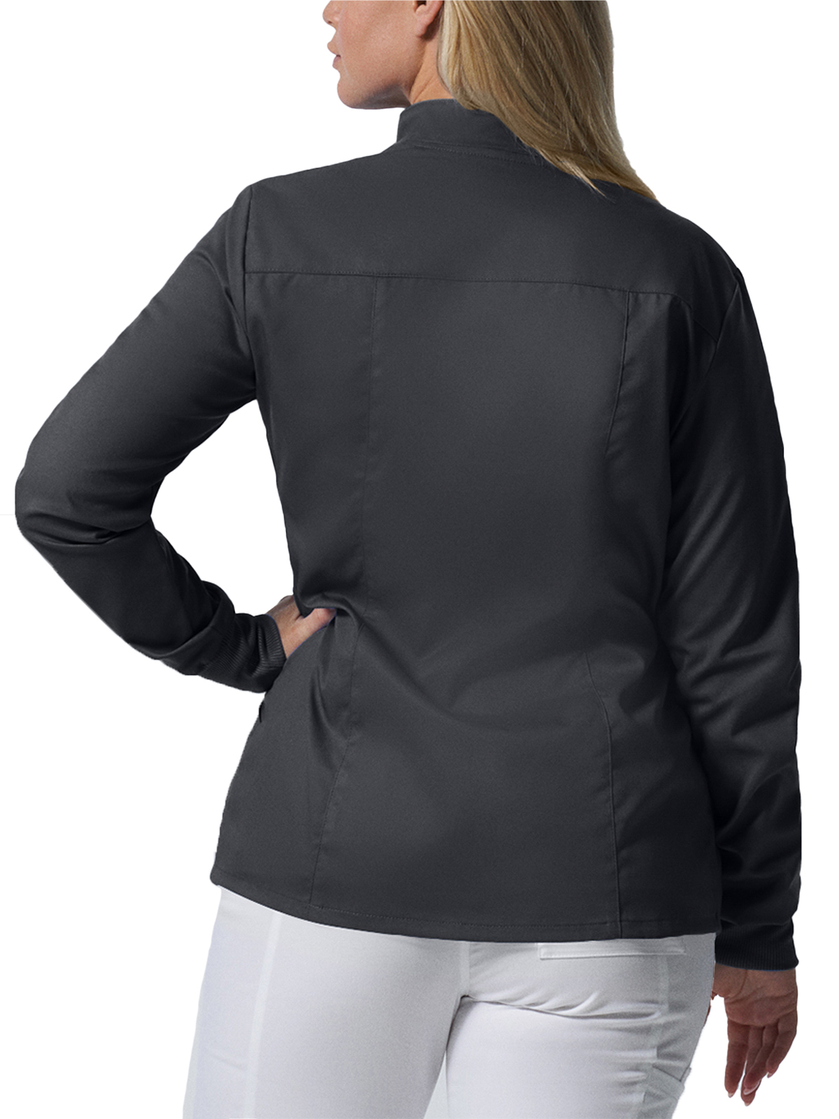 Landau - ProFlex - Women's Three-Pocket Mock Neck Zip-Front Jacket 12