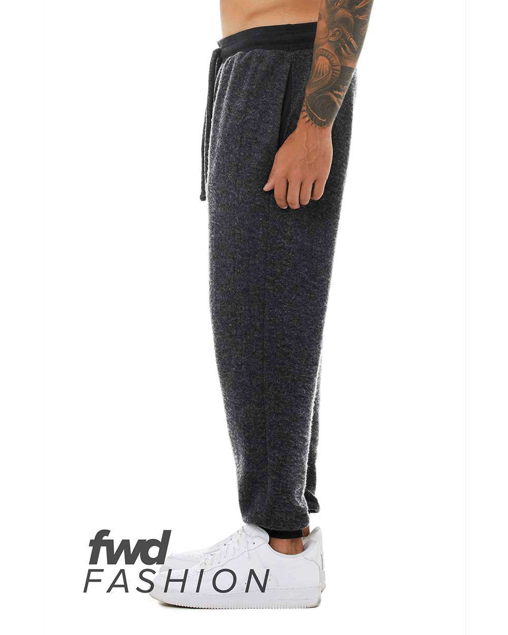 Unisex FWD Fashion Sueded Fleece Joggers - 3327 8