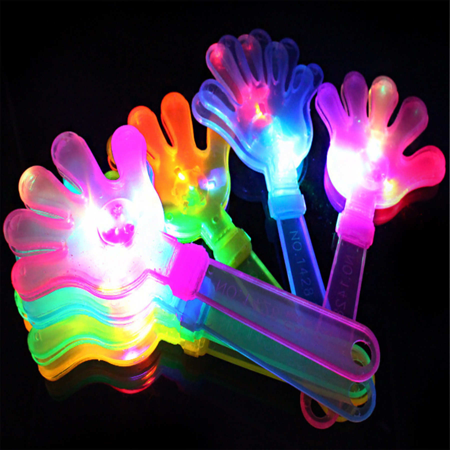 Colorful Light Up Cheer Clapper 3