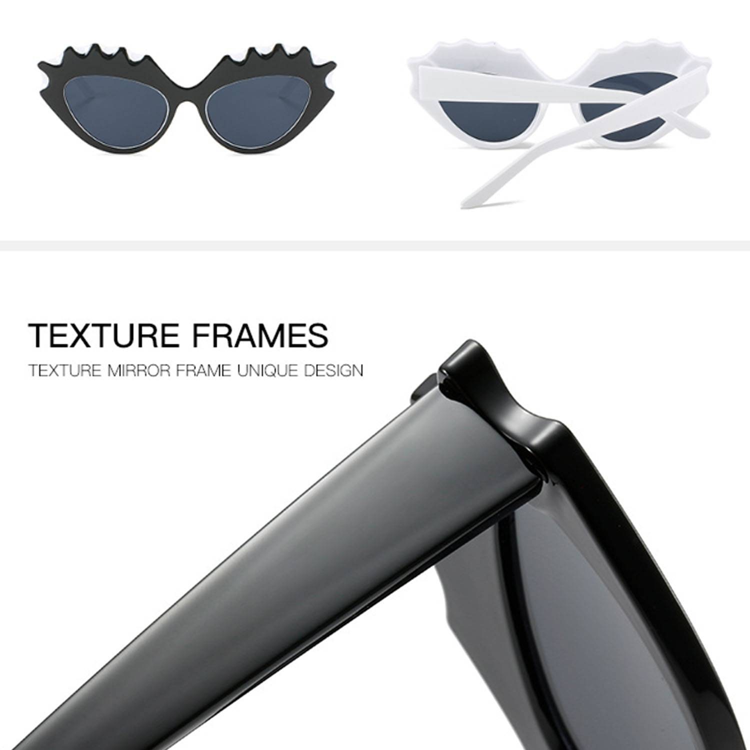 Cat eye frame butterfly sunglasses 5