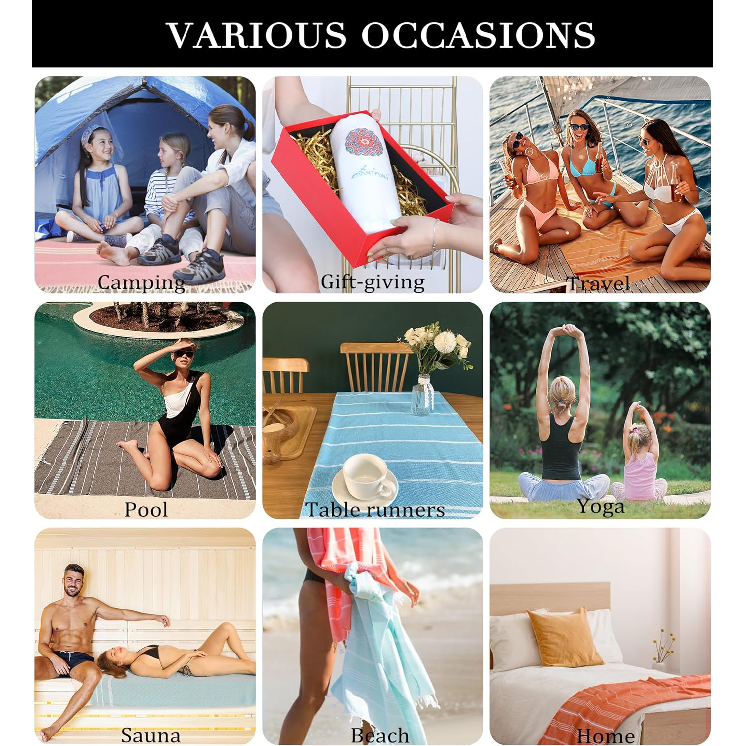 Extra Large Mat and Beach Towel 4