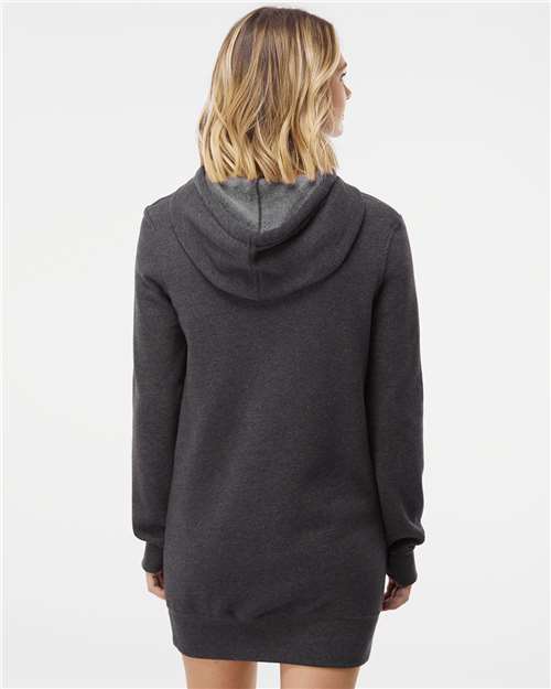 Women's Special Blend Hooded Sweatshirt Dress - PRM65DRS 13