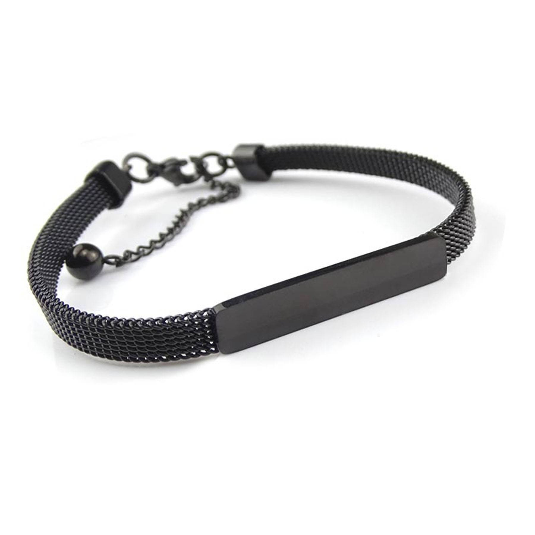 Engraved Stainless Steel Bracelet 3