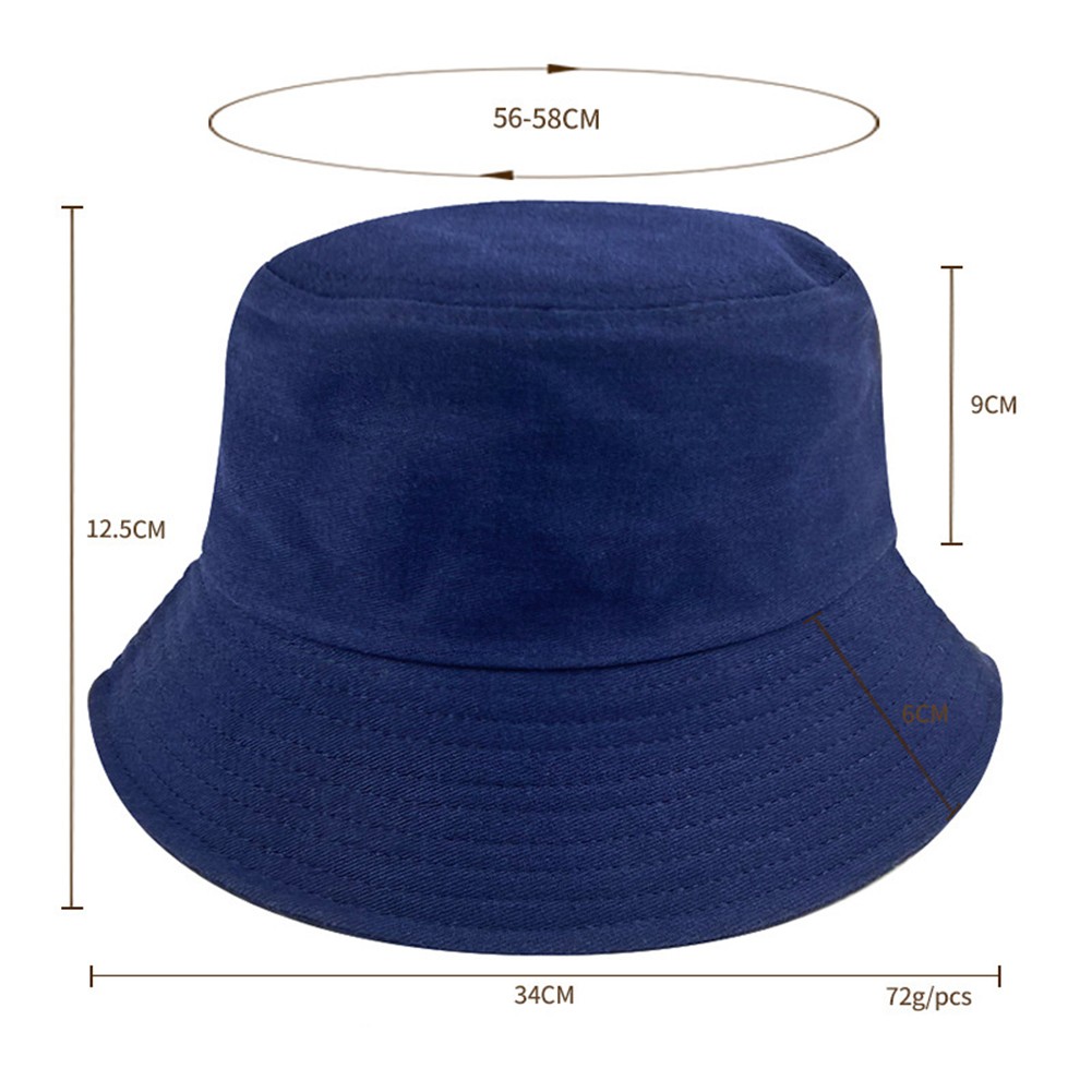Cotton Style Bucket Hat Summer Outdoor Cap 5