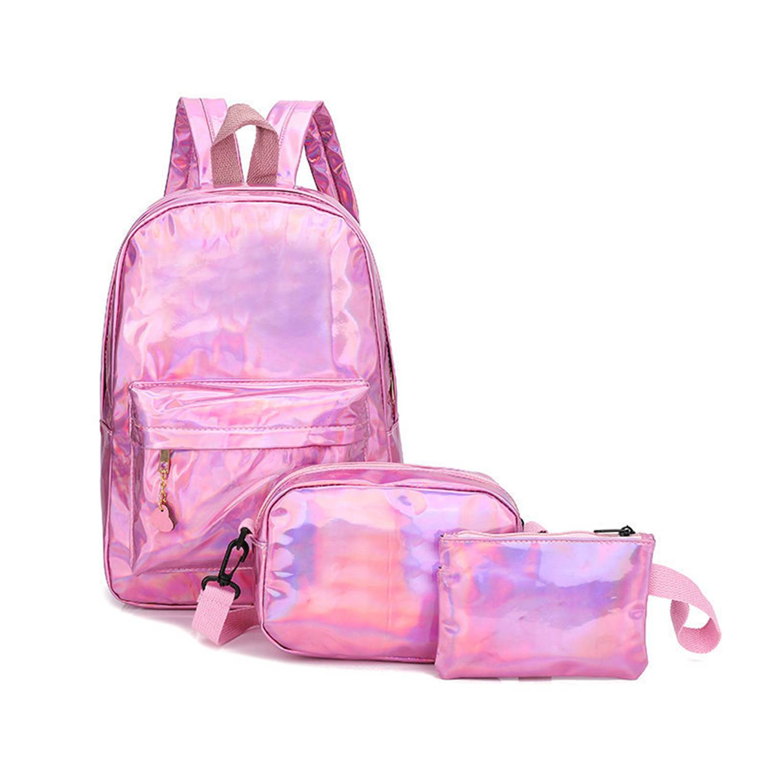 Customized Colorful Backpack 3-Piece Set 4