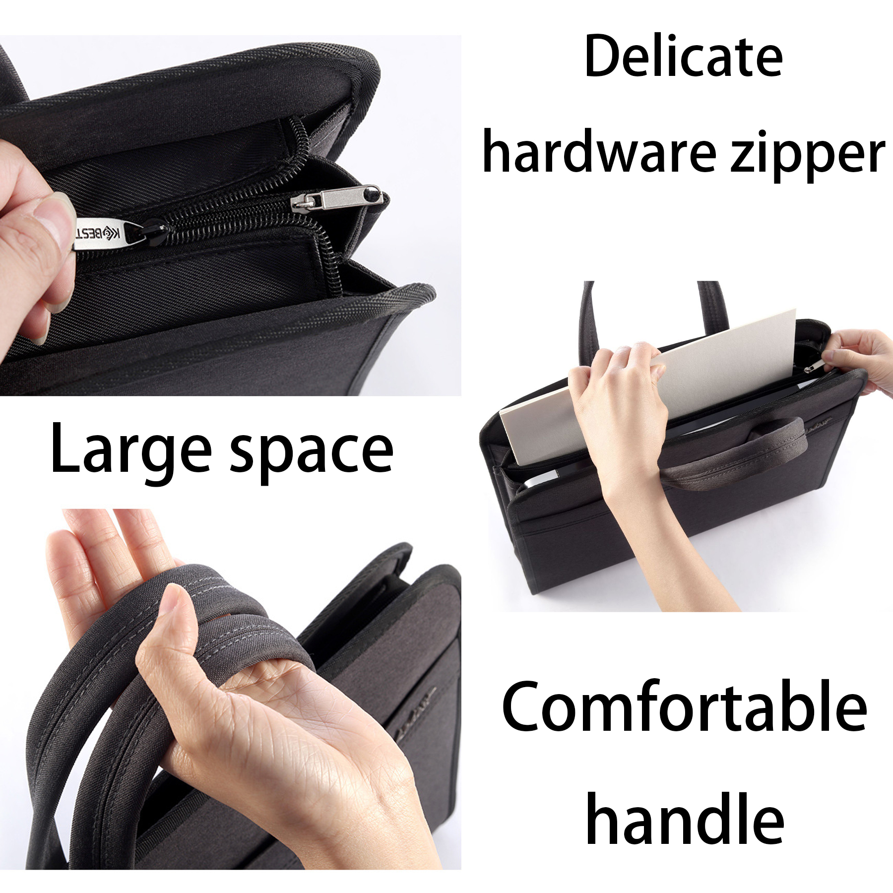 Oxford Large capacity business commuter computer bag 3