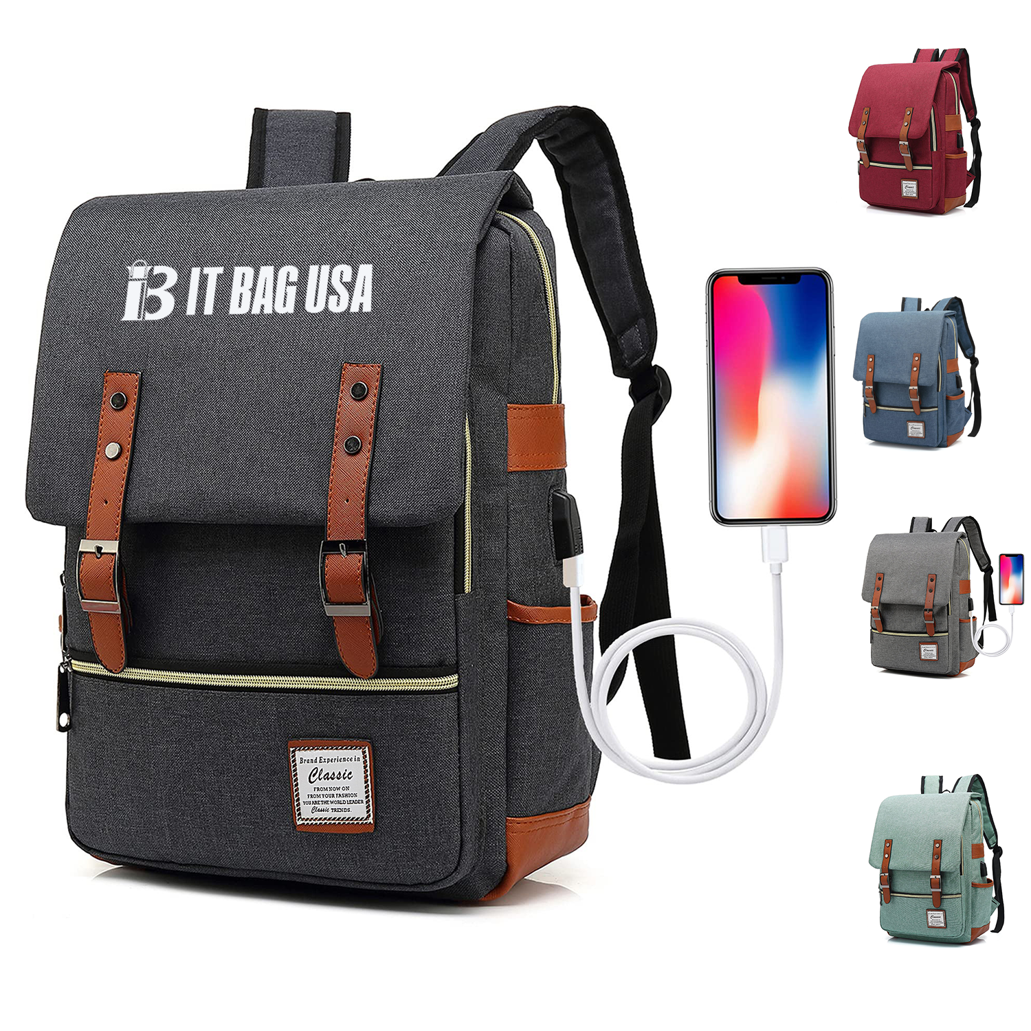 Canvas Backpack 1