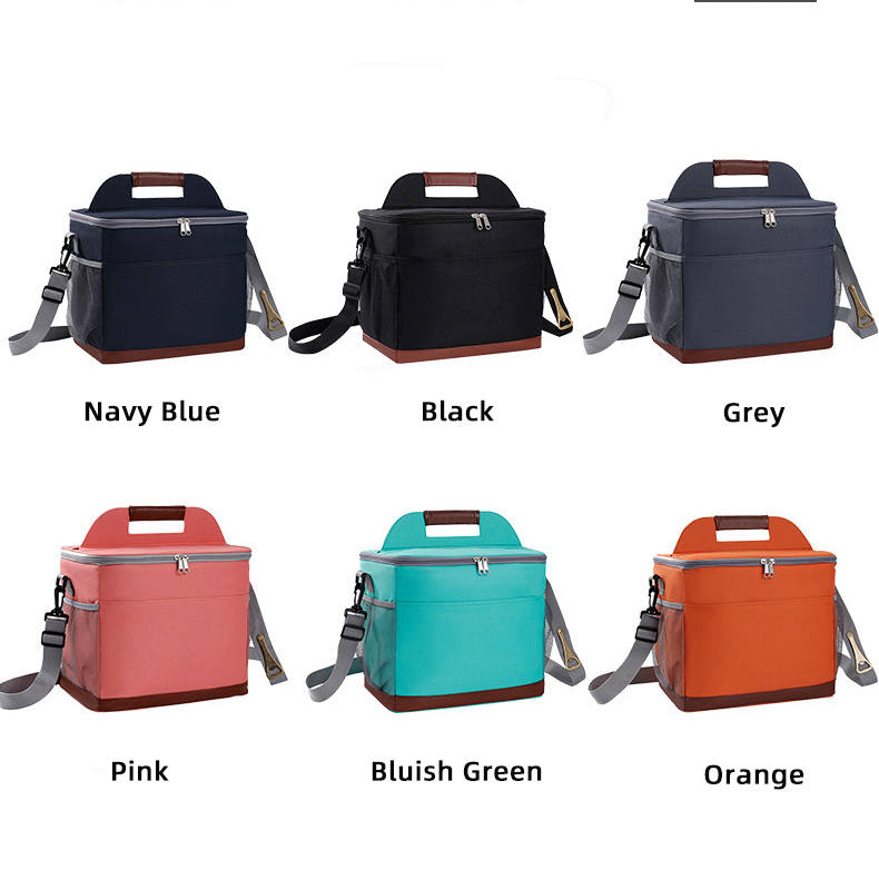 One Shoulder Oxford Cloth Insulated Picnic Bag 2