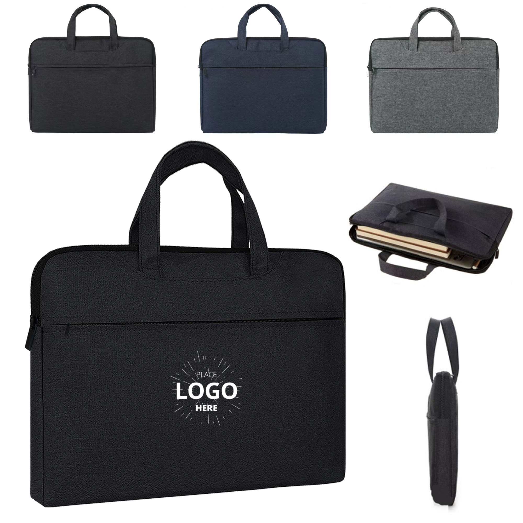 Water Resistant Slim Computer Laptop Carry Case 3